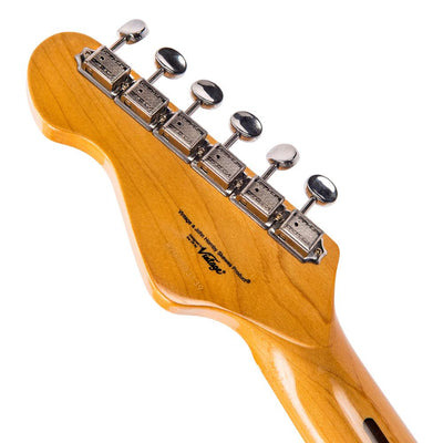 Vintage V6M ReIssued Electric Guitar ~ Natural Ash - Fair Deal Music