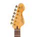 Vintage V6 ICON Electric Guitar ~ Distressed Gun Hill Blue Over Sunburst - Fair Deal Music