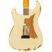 Vintage V6 Thomas Blug Signature Electric Guitar ~ Distressed Vintage White - Fair Deal Music