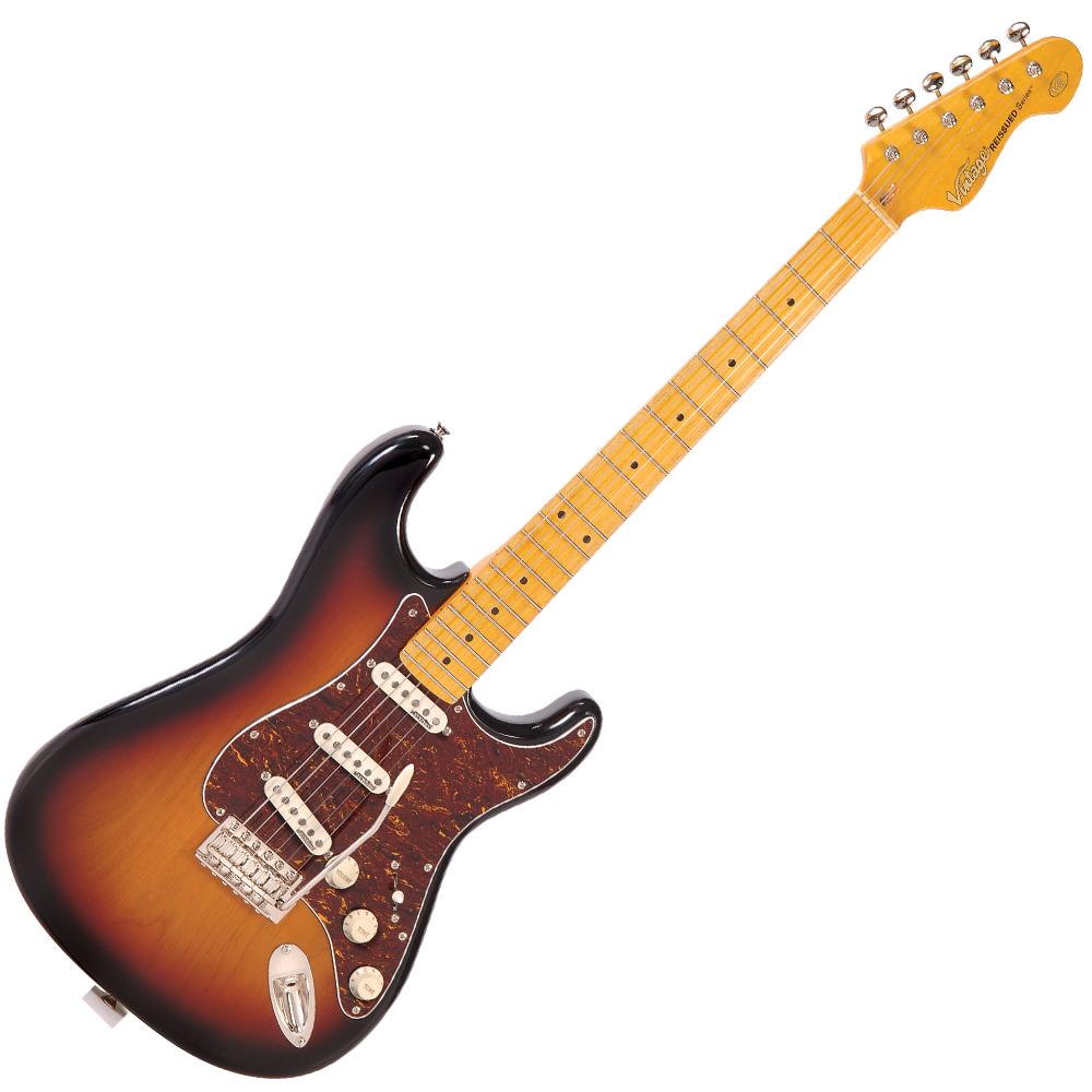 Vintage V6M ReIssued Electric Guitar ~ Sunburst - Fair Deal Music
