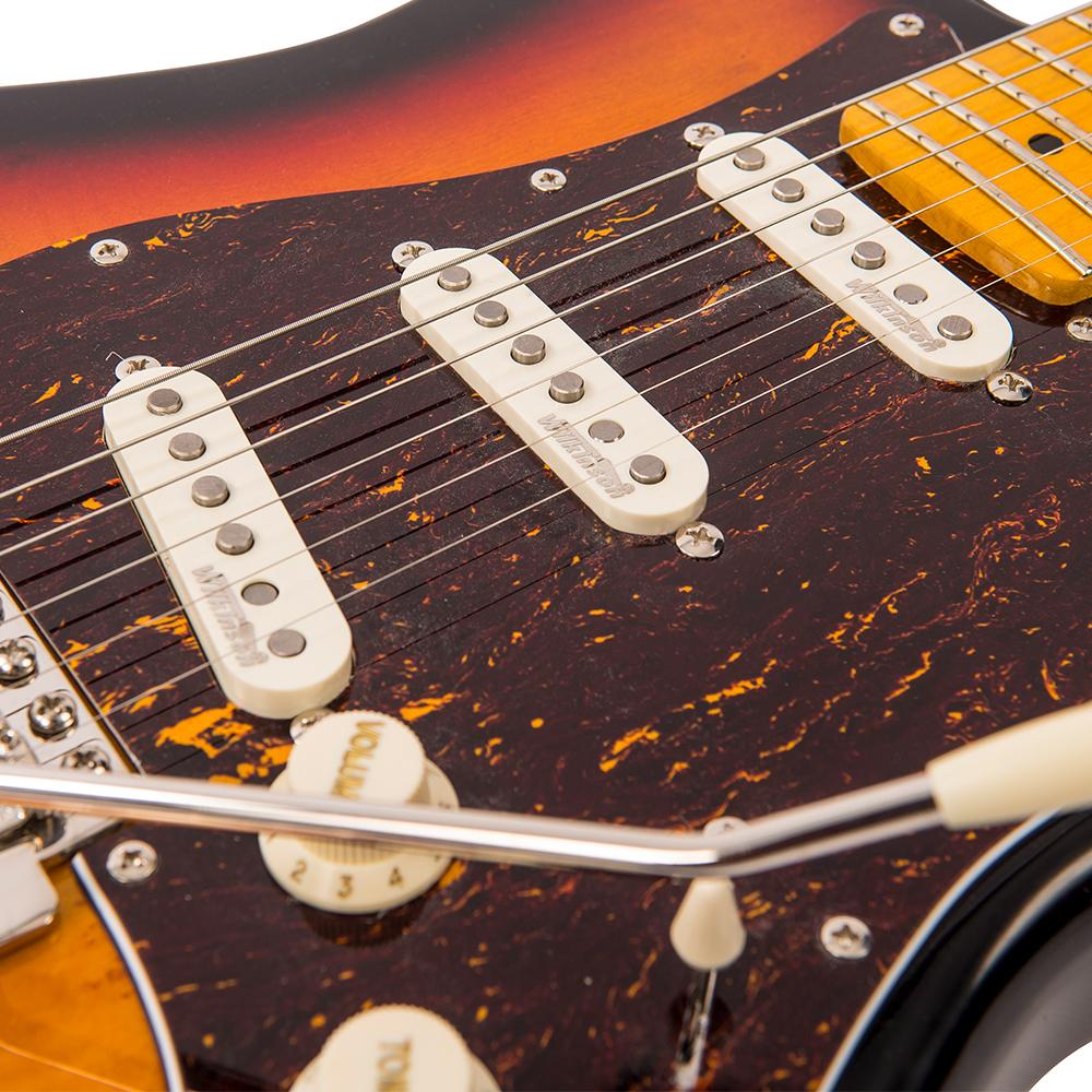 Vintage V6M ReIssued Electric Guitar ~ Sunburst - Fair Deal Music
