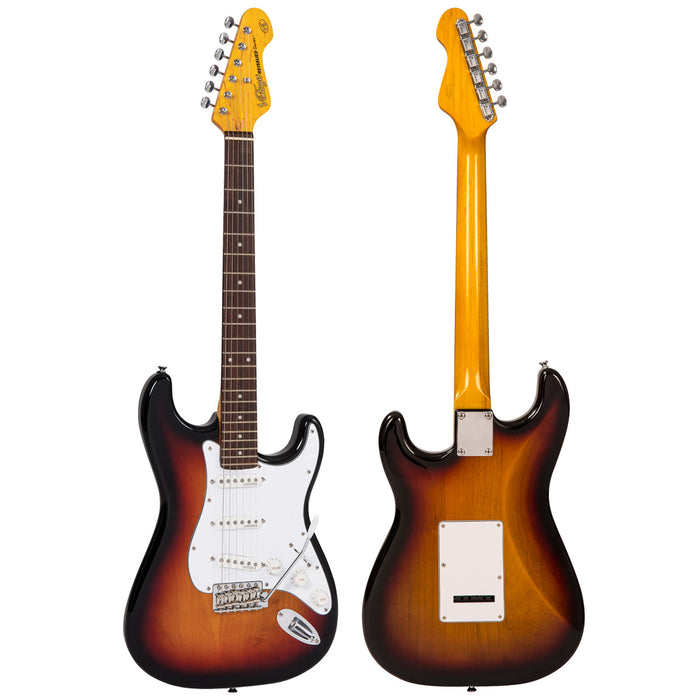 Vintage V6 ReIssued Electric Guitar ~ Sunset Sunburst - Fair Deal Music