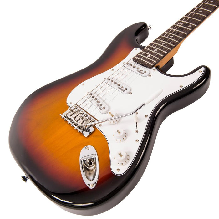 Vintage V6 ReIssued Electric Guitar ~ Sunset Sunburst - Fair Deal Music