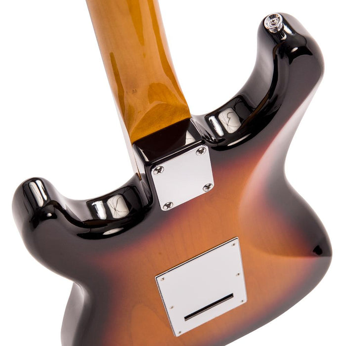 Vintage V6 ReIssued Electric Guitar ~ Sunset Sunburst - Fair Deal Music