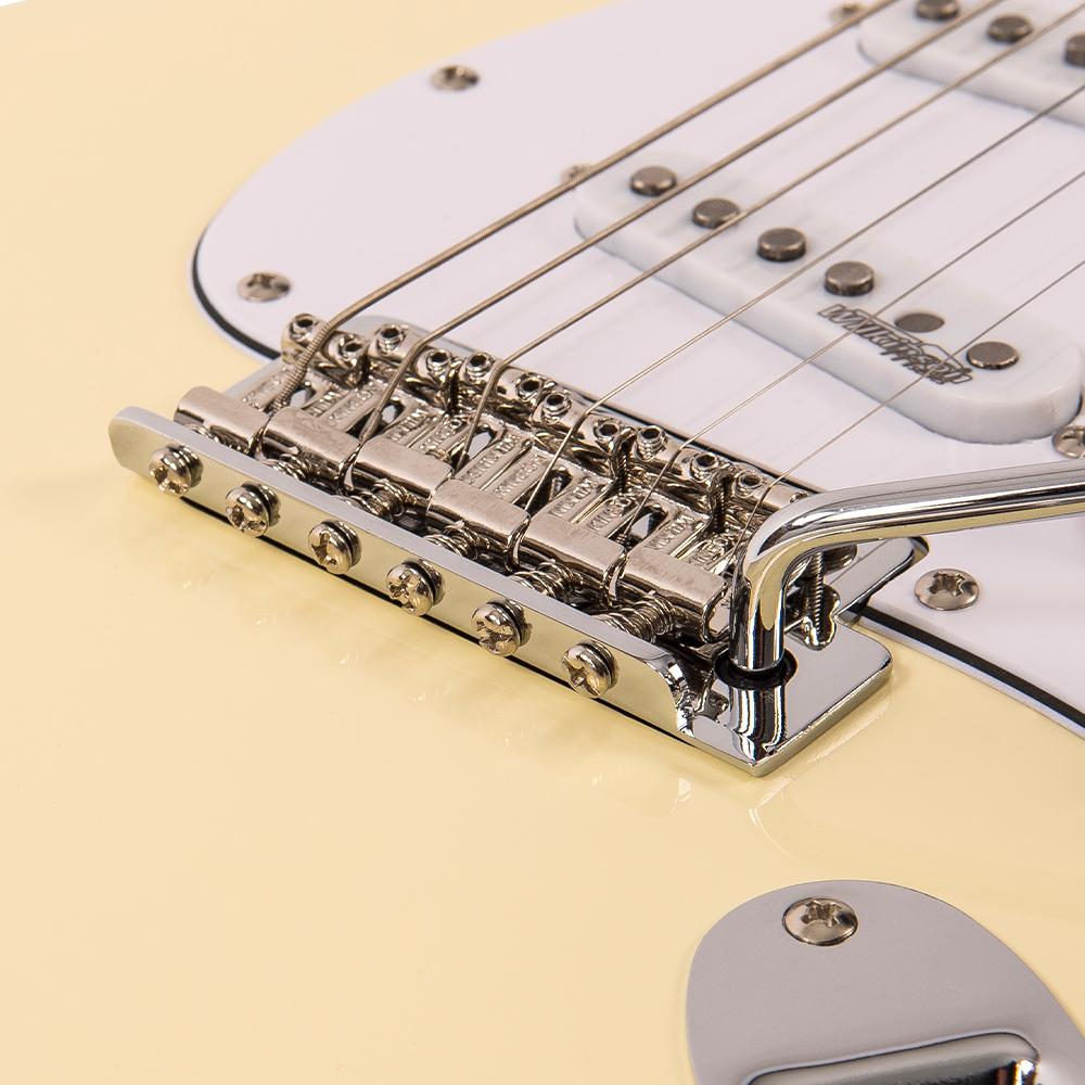 Vintage V6 ReIssued Electric Guitar ~ Vintage White - Fair Deal Music