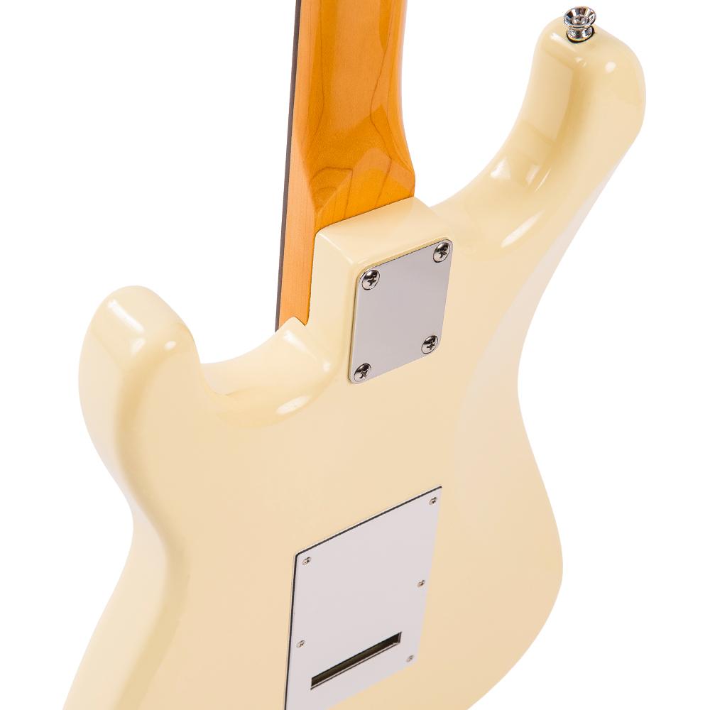 Vintage V6 ReIssued Electric Guitar ~ Vintage White - Fair Deal Music