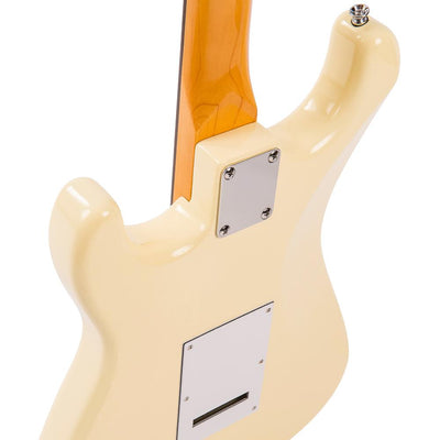 Vintage V6 ReIssued Electric Guitar ~ Vintage White - Fair Deal Music