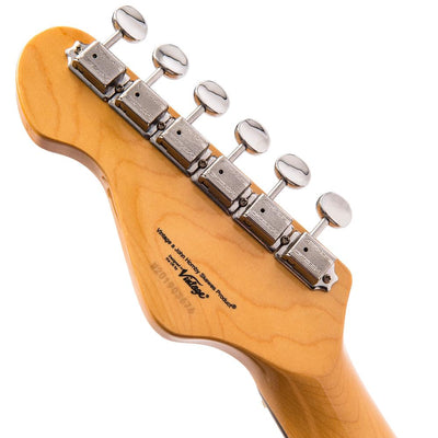 Vintage V6 ReIssued Electric Guitar ~ Vintage White - Fair Deal Music