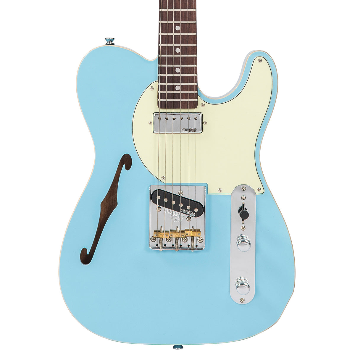 Vintage V72 ReIssued Electric Guitar ~ Laguna Blue - Fair Deal Music