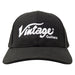 Vintage Eco Baseball Cap ~ Black - Fair Deal Music