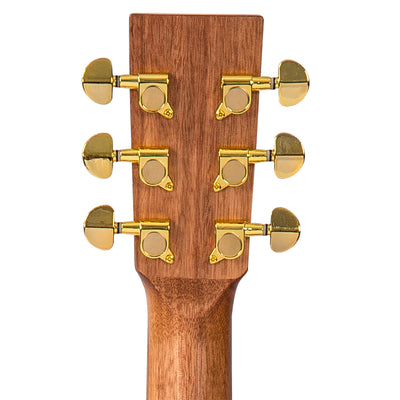 Vintage Mahogany Series 'Travel' Electro-Acoustic Guitar ~ Satin Mahogany - Fair Deal Music