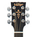Vintage Stage Series 'Parlour' Electro-Acoustic Guitar ~ Natural - Fair Deal Music