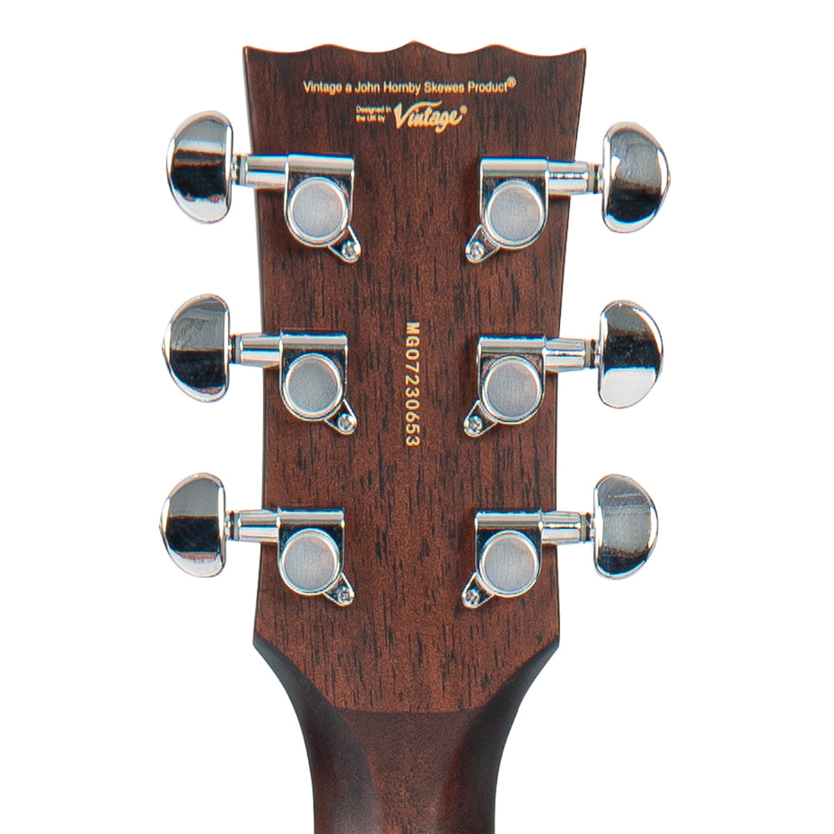 Vintage Stage Series 'Parlour' Electro-Acoustic Guitar ~ Natural - Fair Deal Music