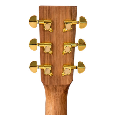 Vintage Mahogany Series 'Dreadnought' Electro-Acoustic Guitar ~ Satin Mahogany - Fair Deal Music