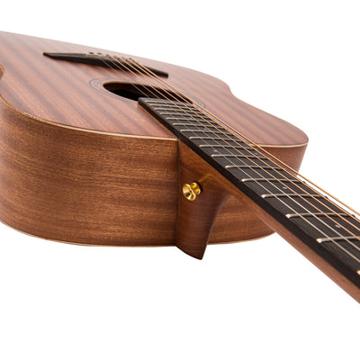 Vintage Mahogany Series 'Dreadnought' Electro-Acoustic Guitar ~ Satin Mahogany - Fair Deal Music