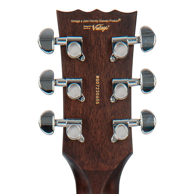 Vintage Stage Series 'Grand Auditorium' Cutaway Electro-Acoustic Guitar ~ Natural - Fair Deal Music