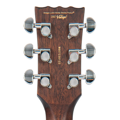 Vintage Stage Series 'Grand Auditorium' Cutaway Electro-Acoustic Guitar ~ Sunburst - Fair Deal Music