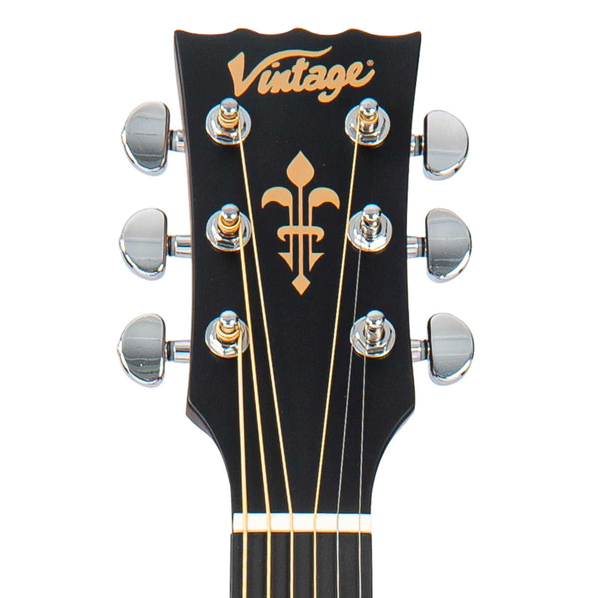 Vintage Stage Series 'Folk' Cutaway Electro-Acoustic Guitar ~ Sunburst - Fair Deal Music