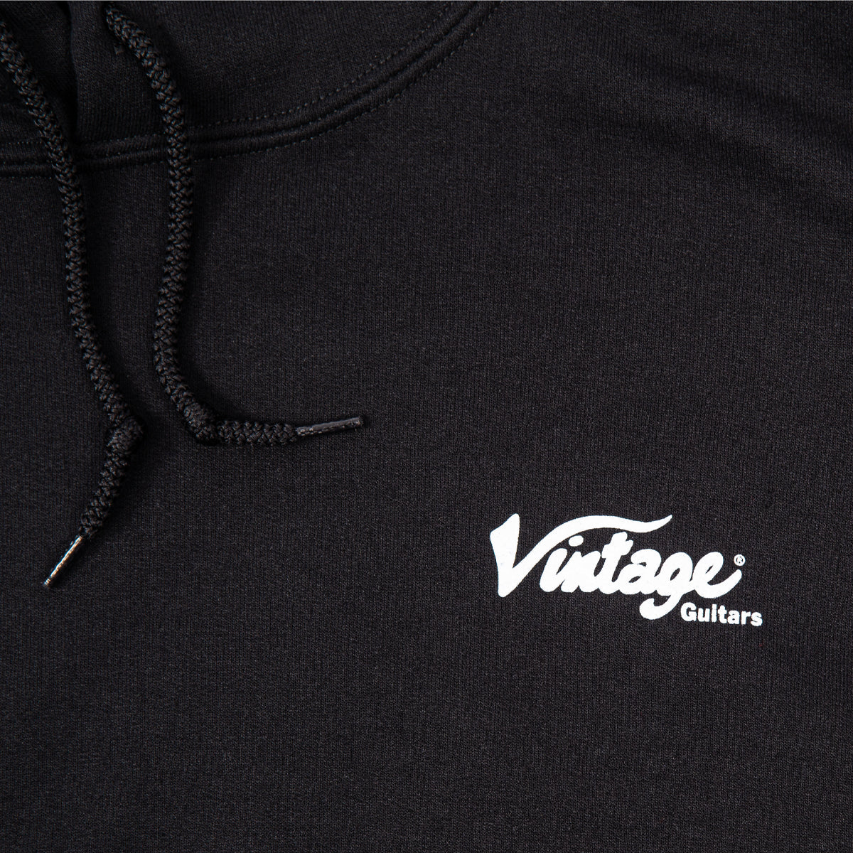 Vintage Fleece Hoodie ~ Black, Extra Large - Fair Deal Music