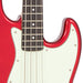 Vintage VJ74 ReIssued Bass Guitar ~ Candy Apple Red - Fair Deal Music