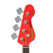 Vintage VJ74 ReIssued Bass ~ Firenza Red - Fair Deal Music