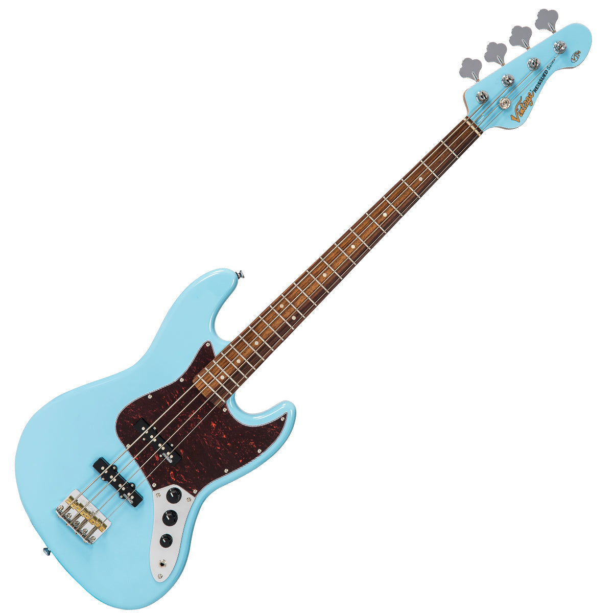 Vintage VJ74 ReIssued Bass ~ Laguna Blue - Fair Deal Music
