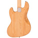 Vintage VJ74 ReIssued Maple Fingerboard Bass ~ Natural Ash - Fair Deal Music
