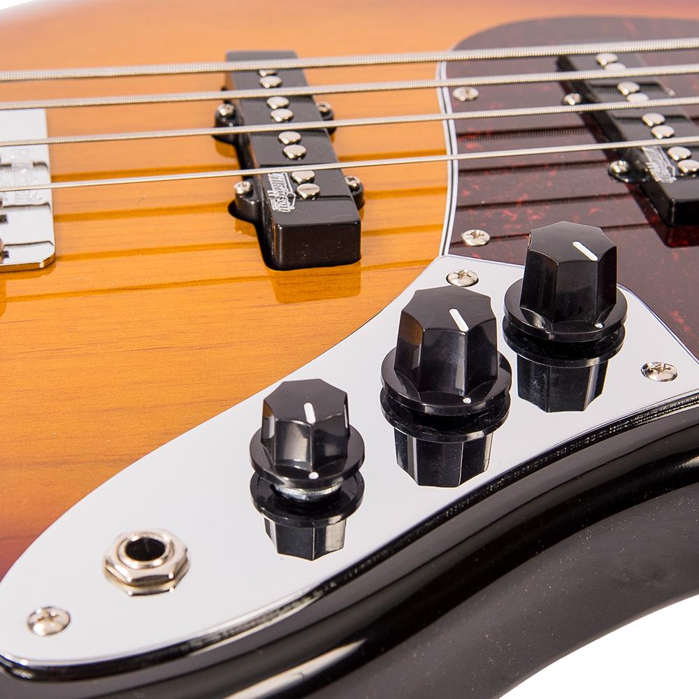 Vintage VJ74 ReIssued Bass ~ Sunset Sunburst - Fair Deal Music