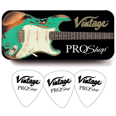 Vintage ProShop Pick Tin ~ 6 Picks - Fair Deal Music