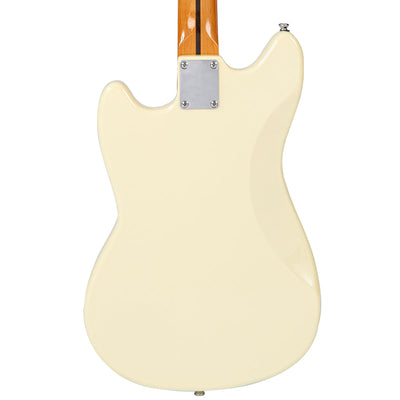 Vintage REVO Series 'Colt SS Twin' Electric Guitar ~ Vintage White - Fair Deal Music