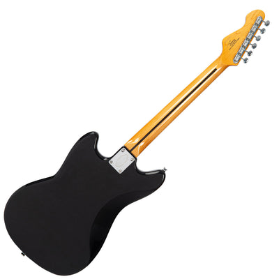 Vintage REVO Series 'Colt' HS Duo Electric Guitar ~ Boulevard Black - Fair Deal Music