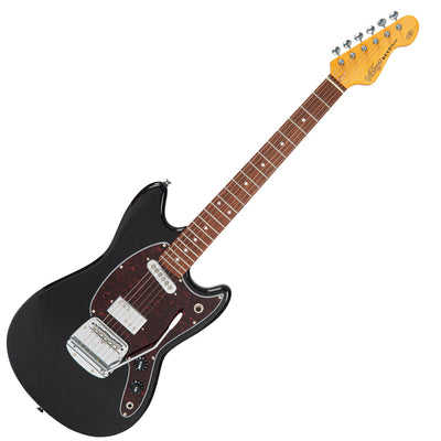 Vintage REVO Series 'Colt' HS Duo Electric Guitar ~ Boulevard Black - Fair Deal Music