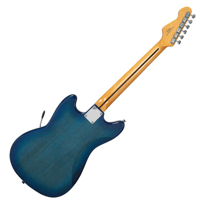 Vintage REVO Series 'Colt' HS Duo Electric Guitar ~ Blueburst - Fair Deal Music