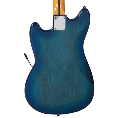 Vintage REVO Series 'Colt' HS Duo Electric Guitar ~ Blueburst - Fair Deal Music