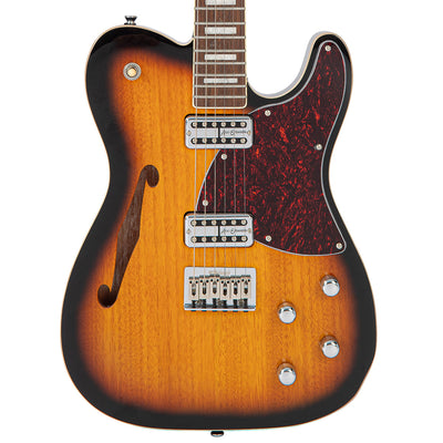 Vintage REVO Series 'Midline' Electric Guitar ~ Two-Tone Sunburst - Fair Deal Music