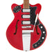 Vintage REVO Series 'Superthin' Electric Guitar ~ Cherry Red - Fair Deal Music