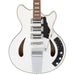 Vintage REVO Series 'Custom Supreme' Semi-Acoustic Guitar ~ Arctic White - Fair Deal Music