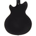 Vintage REVO Series 'Custom Supreme Baritone VI' Semi-Acoustic Guitar ~ Boulevard Black - Fair Deal Music