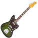 Vintage REVO Series 'Surfmaster Thinline' Twin Electric Guitar ~ Greenburst - Fair Deal Music