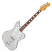 Vintage REVO Series 'Surfmaster 90' Electric Guitar ~ Metallic Silver - Fair Deal Music
