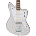Vintage REVO Series 'Surfmaster 90' Electric Guitar ~ Metallic Silver - Fair Deal Music
