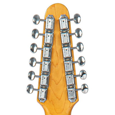 Vintage REVO Series 'Surfmaster Thinline 12' Electric Guitar ~ Candy Apple Red - Fair Deal Music