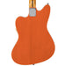 Vintage REVO Series 'Surfmaster' Thinline Twin Electric Guitar ~ Trans Orange - Fair Deal Music