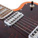 Vintage REVO Series 'Surfmaster' Thinline Twin Electric Guitar ~ Trans Orange - Fair Deal Music