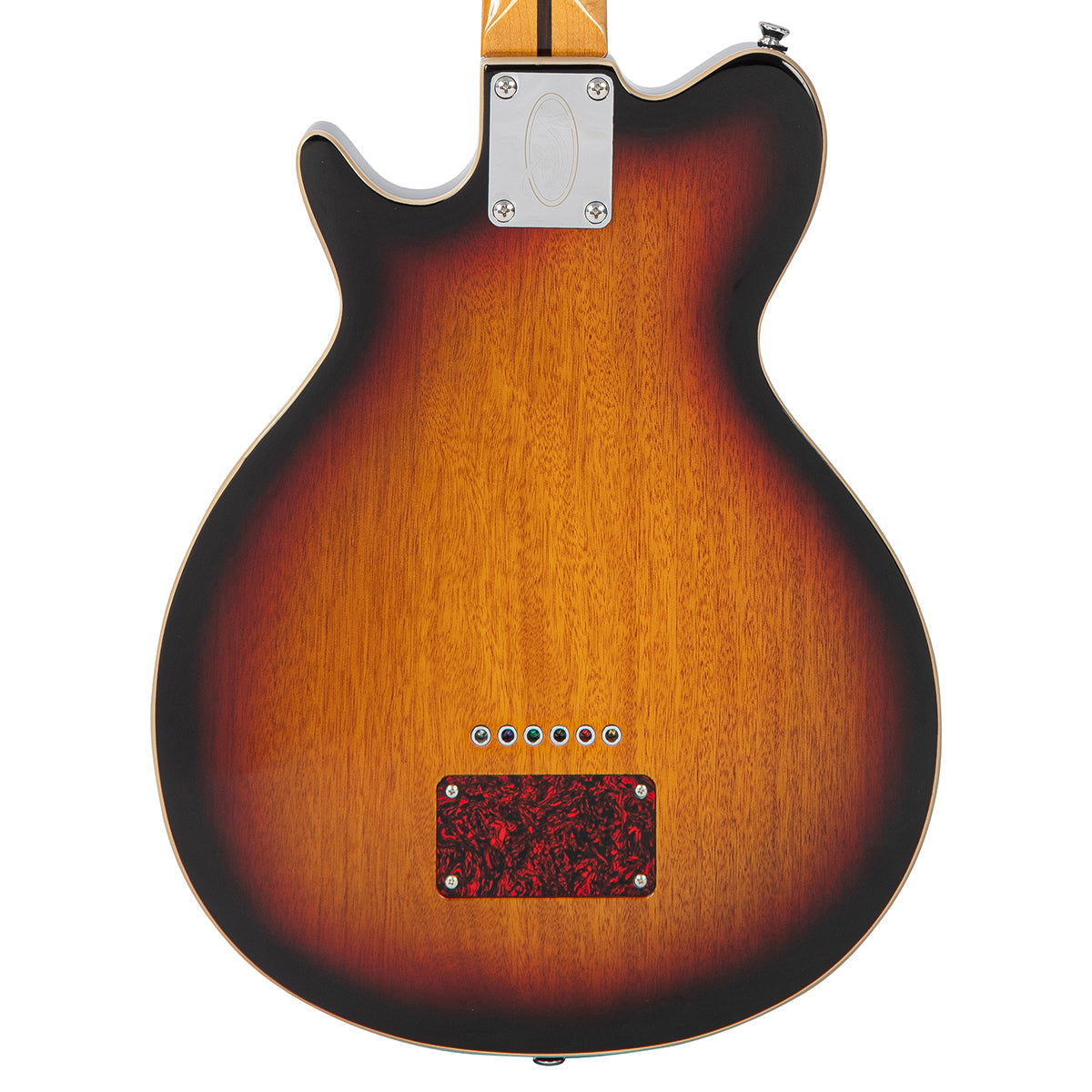 Vintage REVO Series 'Vision' Electric Guitar ~ Two Tone Sunburst - Fair Deal Music