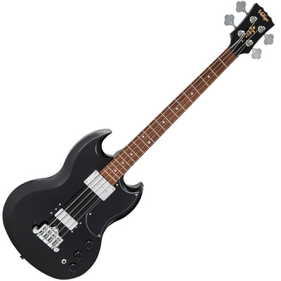Vintage VS4 ReIssued Bass Guitar ~ Boulevard Black - Fair Deal Music