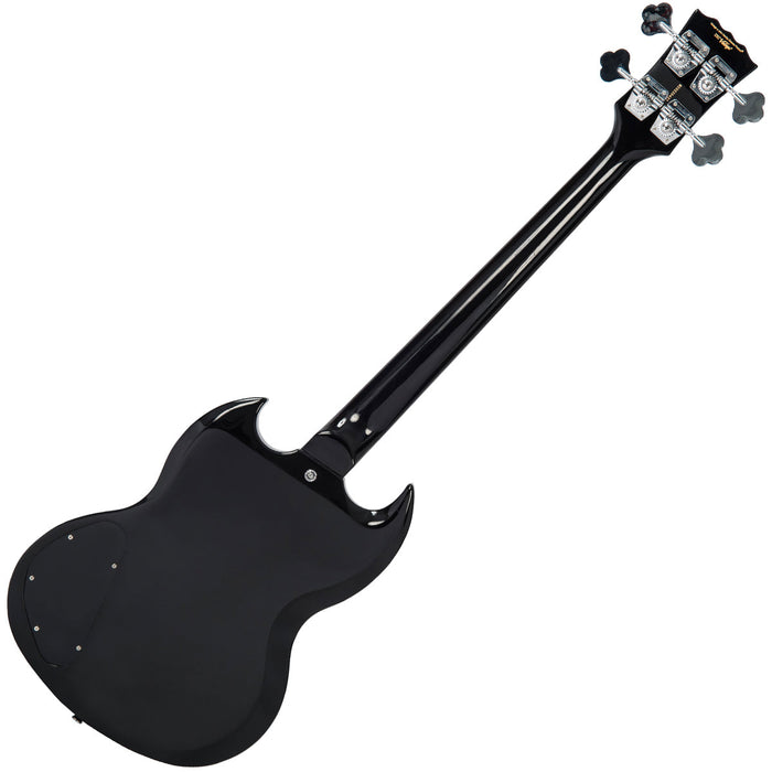 Vintage VS4 ReIssued Bass Guitar ~ Boulevard Black - Fair Deal Music