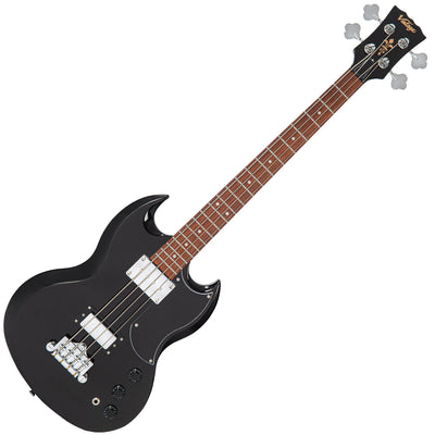 Vintage VS4 ReIssued Bass Guitar ~ Boulevard Black - Fair Deal Music