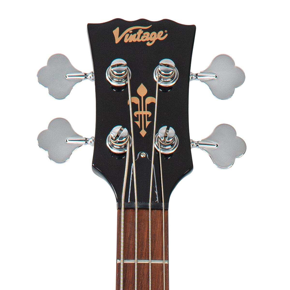 Vintage VS4 ReIssued Bass Guitar ~ Boulevard Black - Fair Deal Music