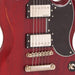 Vintage VS6 ICON Electric Guitar ~ Distressed Cherry Red - Fair Deal Music